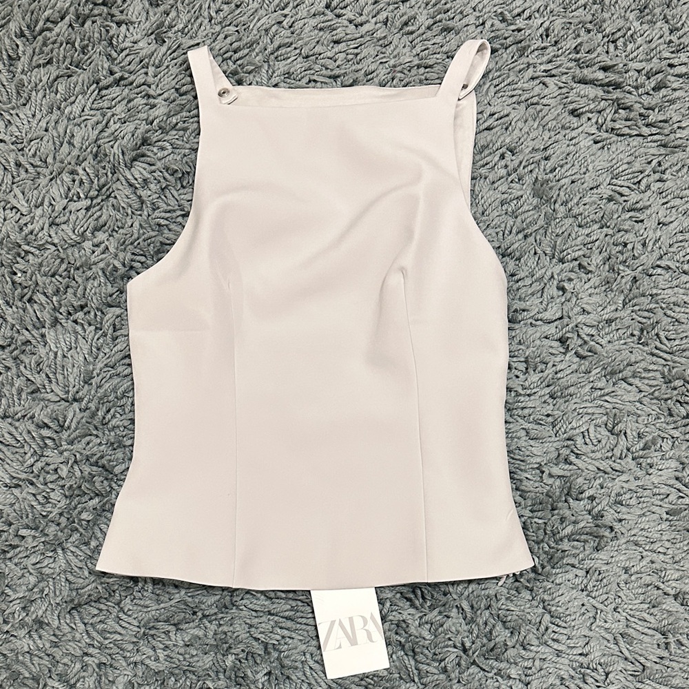 Zara Women's Elegant Cream Camisole
